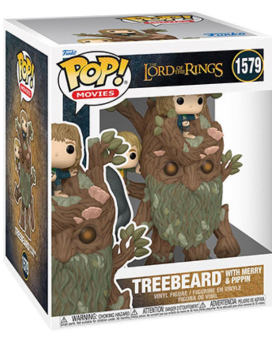 Funko Pop! Super Treebeard with Merry and Pippin #1579 The Lord of the Rings Vinyl Figure