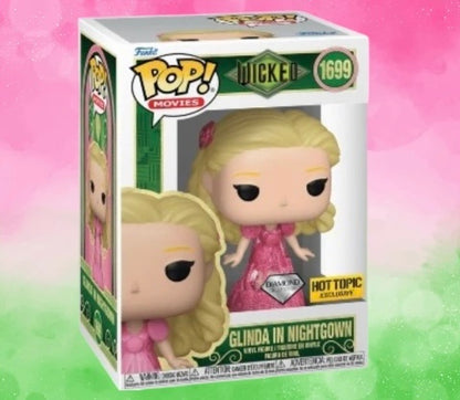 Wicked! Exclusive Elphaba and Glinda Diamond Funko Pop! Set of 2 Bundle