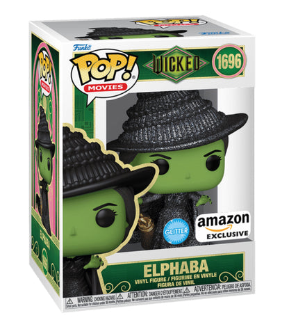 Wicked 2024 Elphaba GLITTER DIAMOND Funko Pop EXCLUSIVE