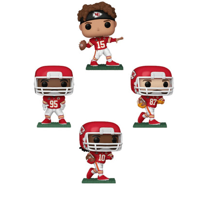 POP! KANSAS CITY CHIEFS SUPER BOWL 2024 4-PACK
