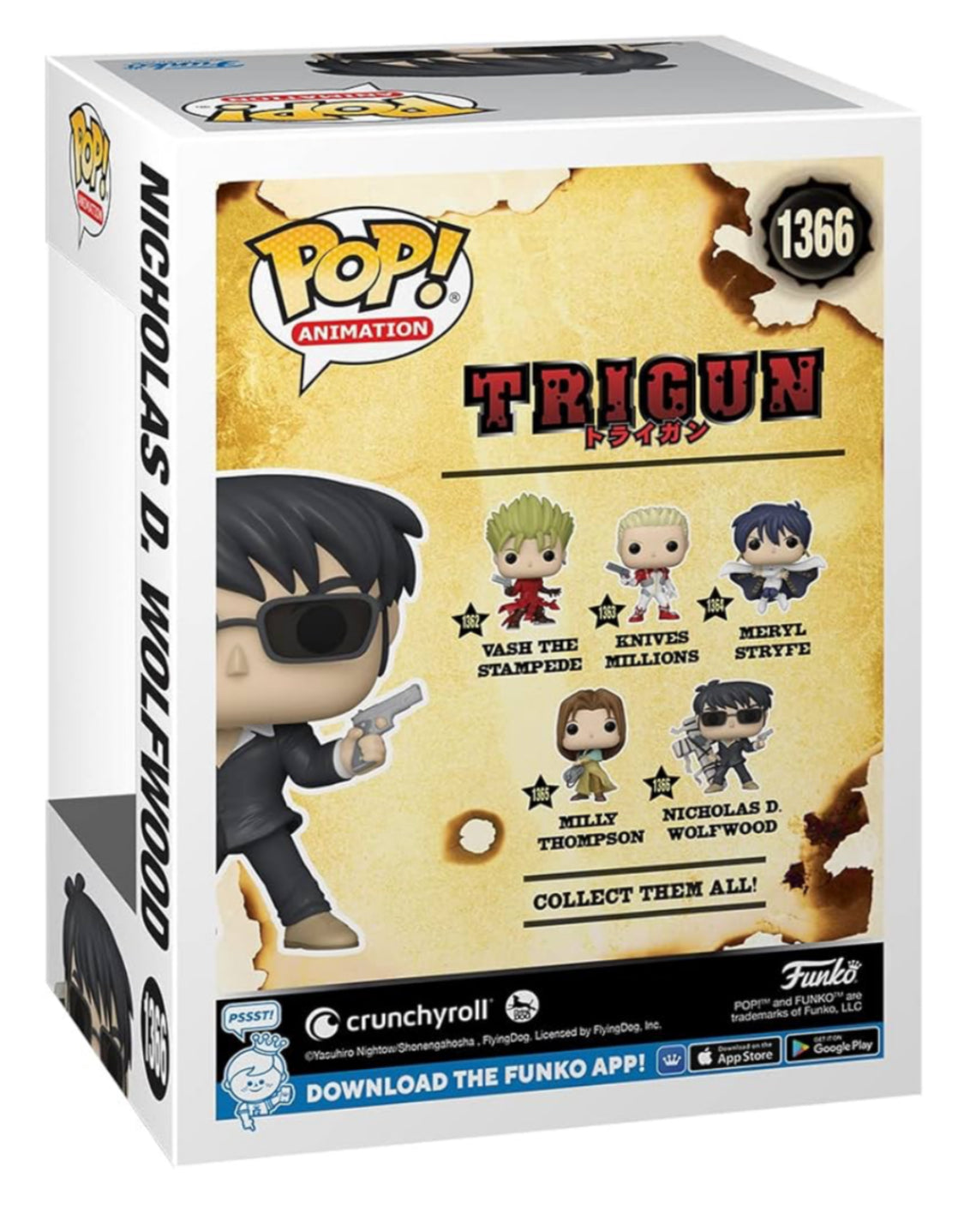 Funko Pop! Animation: Trigun - Nicholas D. Wolfwood