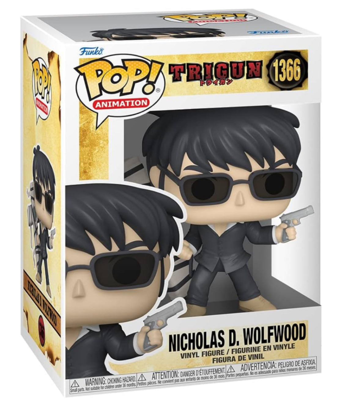 Funko Pop! Animation: Trigun - Nicholas D. Wolfwood