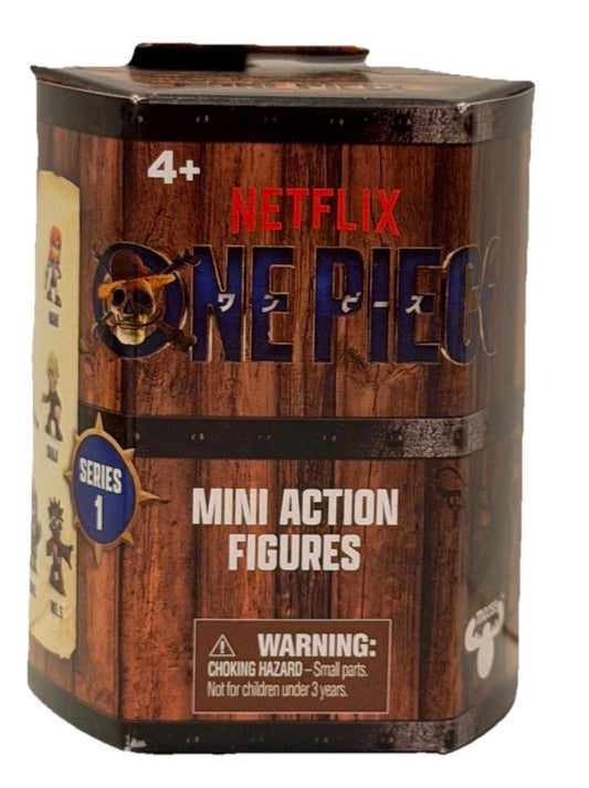 Netflix One Piece Minifigures Mini Action Figures - New/Sealed Blind Bags 1 Box