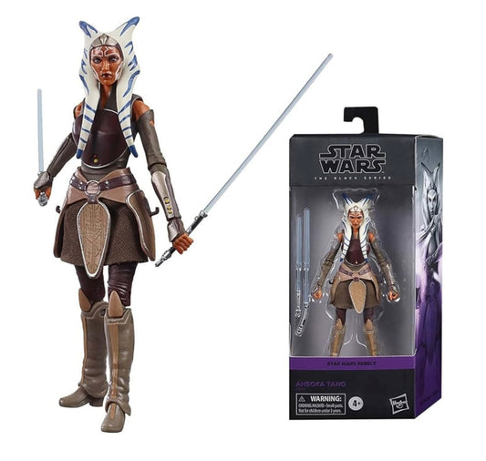 STAR WARS The Black Series Ahsoka Tano Toy 6-Inch-Scale Rebels Collectible Action Figure