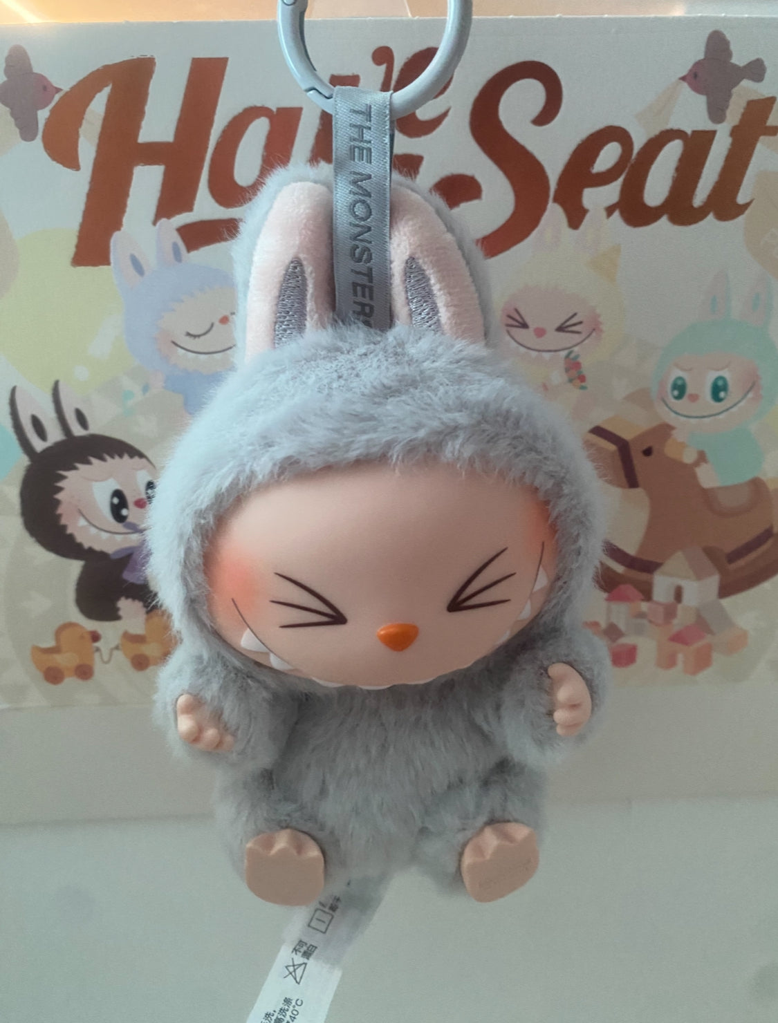 100% Authentic Pop Mart Labubu The Monsters Have a Seat Hehe