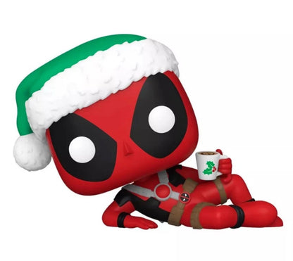 Funko POP! Marvel Holiday Deadpool with Hot Cocoa Chocolate #1442