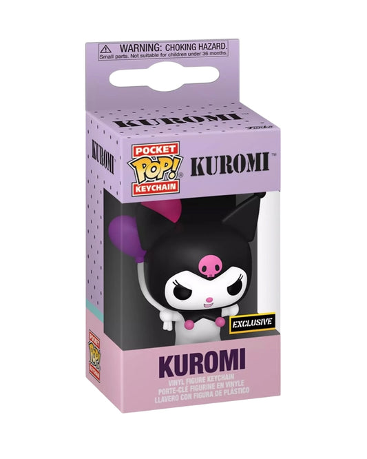 Funko Pop Pocket Keychain Kuromi with Balloons Exclusive Keychain
