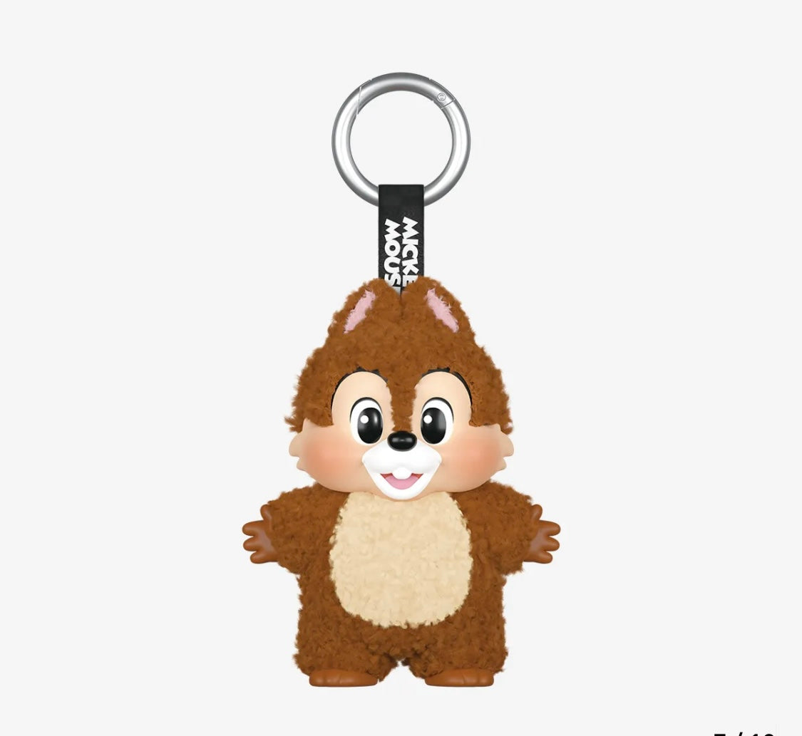 Pop Mart Mickey and Family Cute Together Keychain Chip