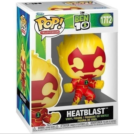 Funko Pop! Ben 10 Heatblast #1772 Vinyl Figure