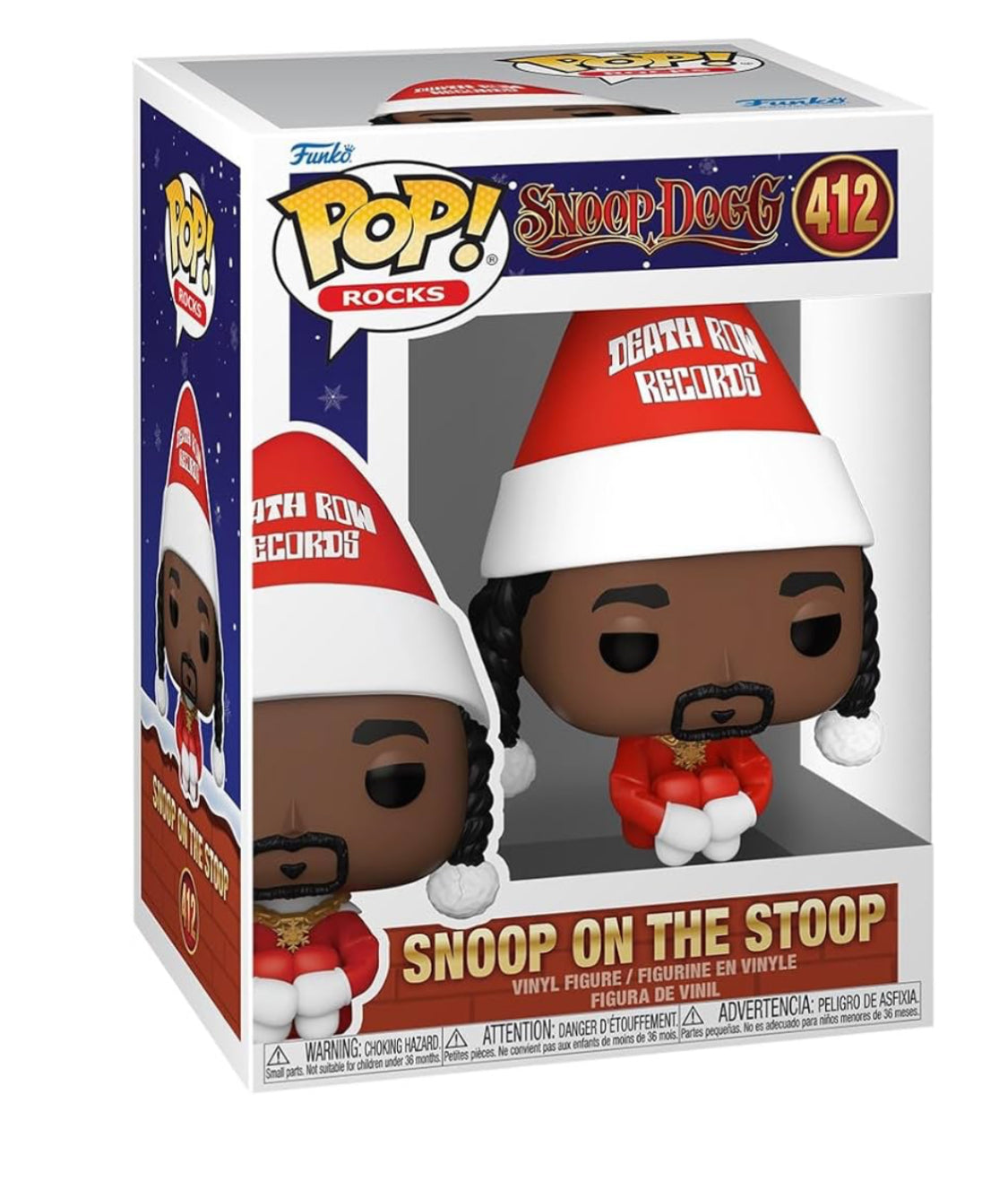 Funko Pop Rocks Snoop Dogg - Snoop On The Stoop Figure #412