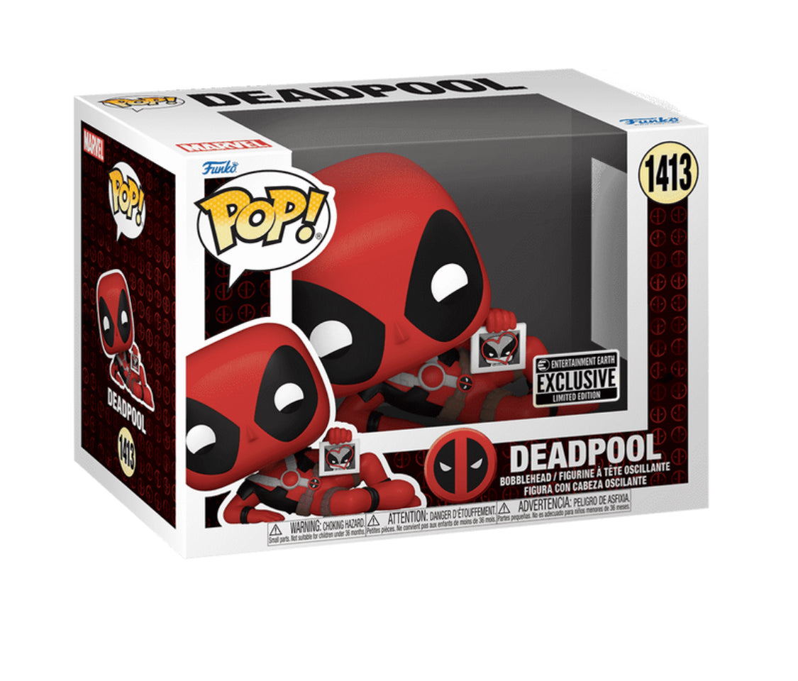 Deadpool Wolverine Deadpool with Wolverine Heart photo Exclusive Funko Pop!