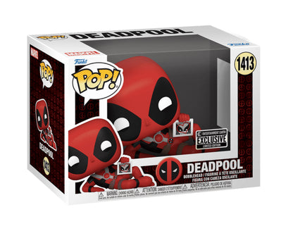 Deadpool Wolverine Deadpool with Wolverine Heart photo Exclusive Funko Pop!