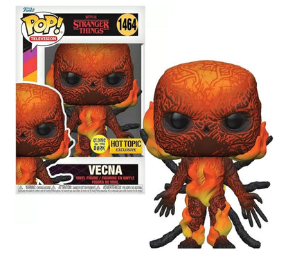 Funko Pop Stranger Things Vecna Glow in the Dark Exclusive