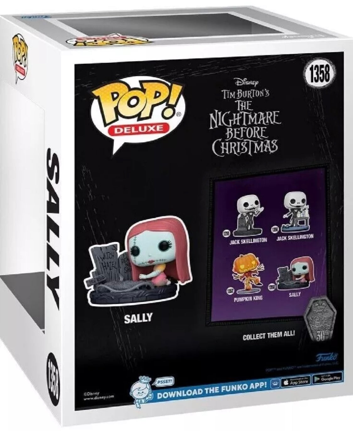 Funko Pop Sally 1358 The Nightmare Before Christmas Deluxe Vinyl Figure