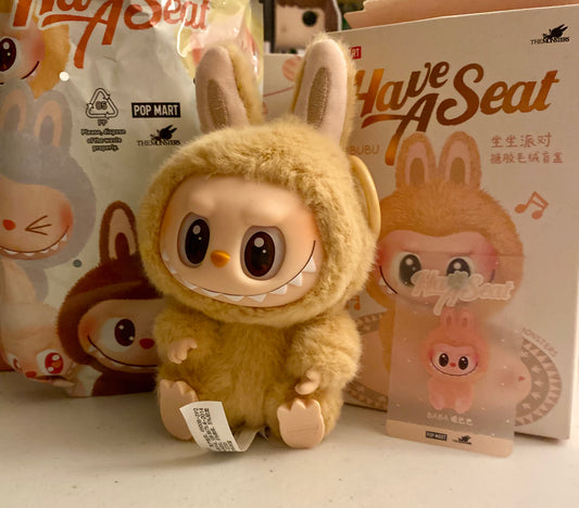 100% Authentic Pop Mart Labubu The Monsters Have a Seat Baba