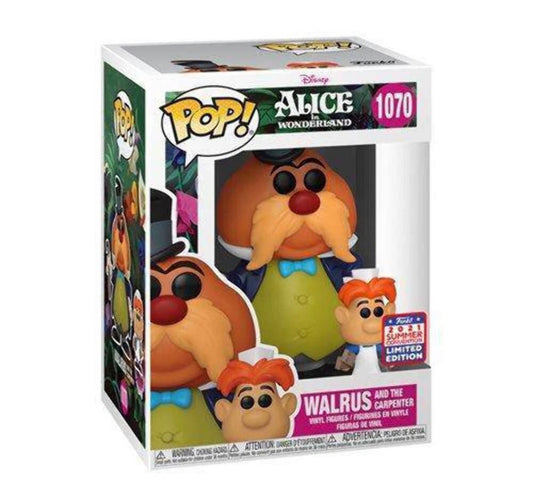 Walrus And The Carpenter Funko Pop #1070 Alice in Wonderland Limited Edition