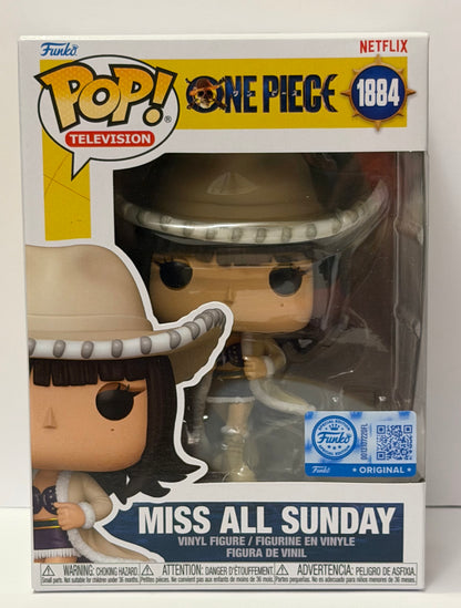 Miss All Sunday #1884 Live Action) Funko Exclusive One Piece