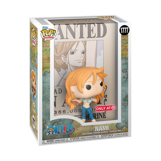 Funko Pop! One Piece - Nami Wanted Poster #1777 Exclusive