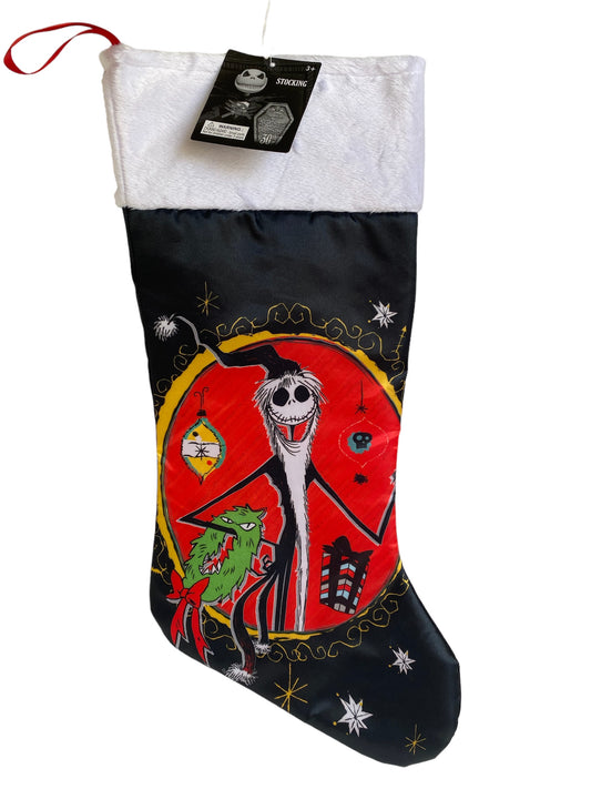 Nightmare Before Christmas Black Christmas Stocking