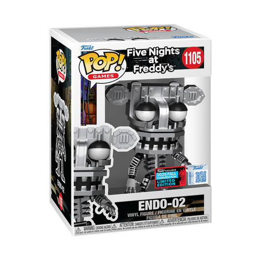 Endo-02 #1105 Funko Five Nights At Freddy's Official Con Sticker NYCC 2025 Exclusive