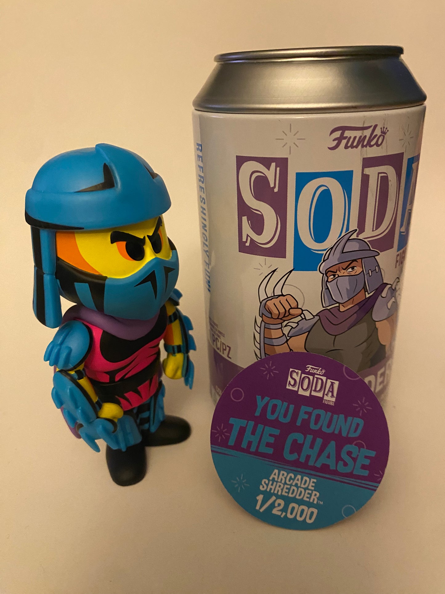 Funko Vinyl Soda Shredder Chase LE 1/2000