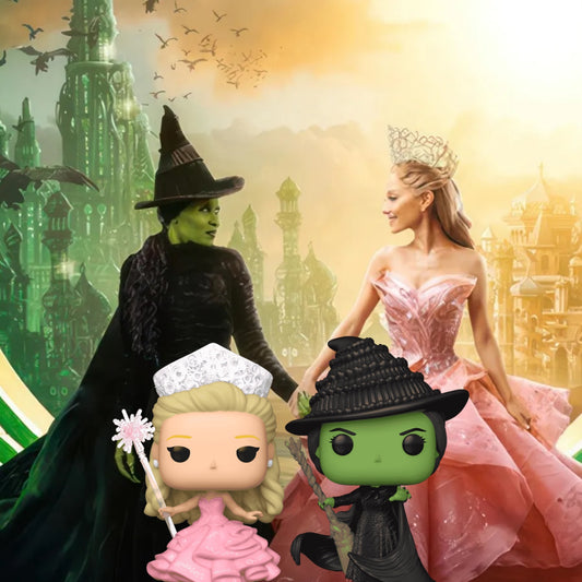 Wicked! Glinda and Elphaba Funko Pop Bundle - Set of 2