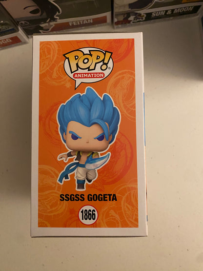 SSGSS Gogeta Funko Pop Dragon Ball Z Super Broly Movie Exclusive