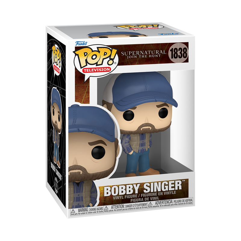 Funko Pop! Supernatural Bobby Singer Vinyl Figure