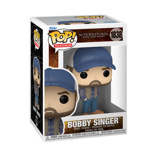 Funko Pop! Supernatural Bobby Singer Vinyl Figure