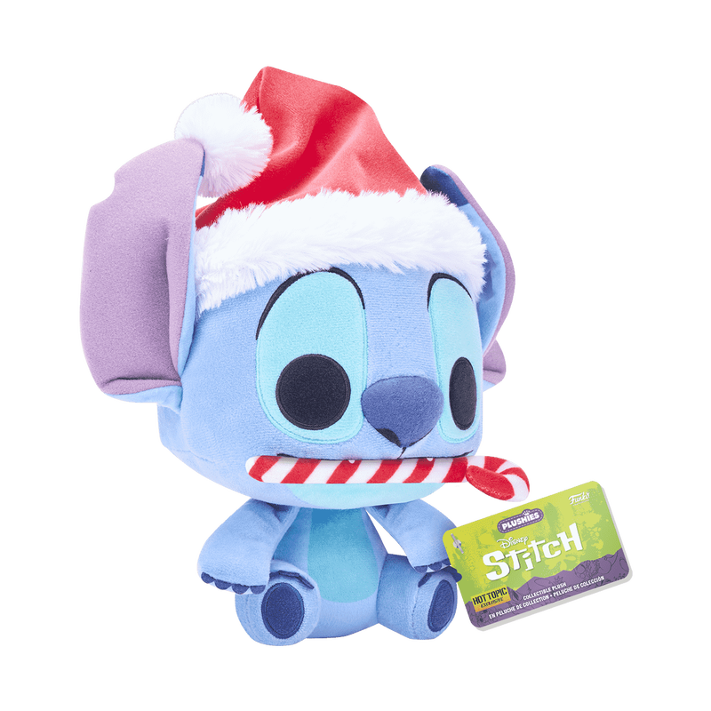 Disney Christmas Stitch  with Candy Cane Plush Exclusive