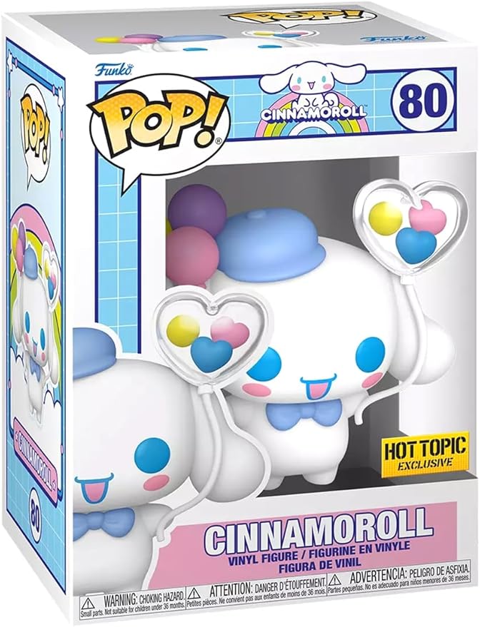 Funko Sanrio Pop! Cinnamoroll with Balloons Vinyl Figure Exclusive
