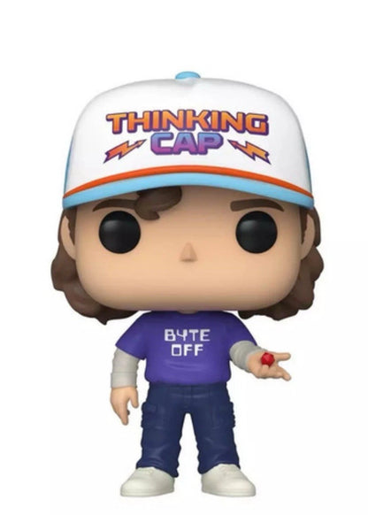 Funko Pop! Television Stranger Things w/ Thinking Cap #1249 [Byte-Off Shirt] Exclusive Vinyl Figure
