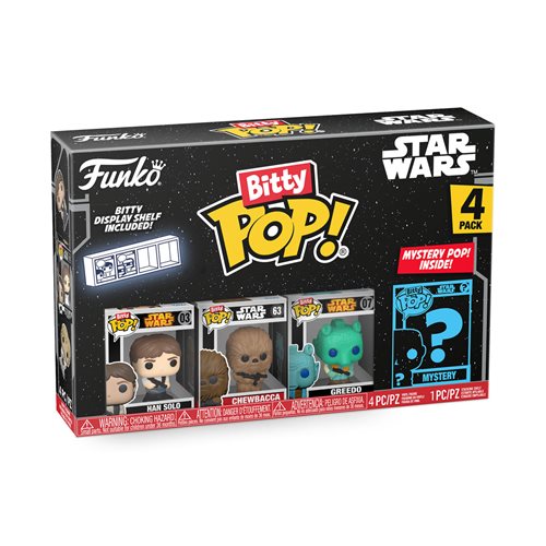 Star Wars Han Solo Bitty Pop! Mini-Figure 4-Pack