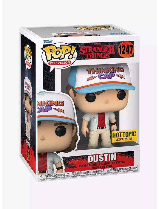 Funko Stranger Things Pop! Television Dustin Exclusive Vinyl Figure