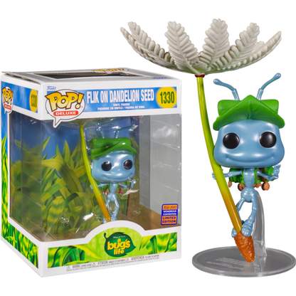 A Bug's Life Flik on Dandileon Wondercon Exclusive Shared Sticker Funko Pop #1130
