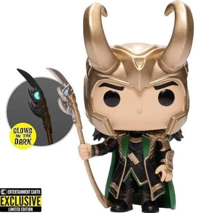 Avengers Loki with Scepter Pop! Vinyl Figure - EE Exclusive
