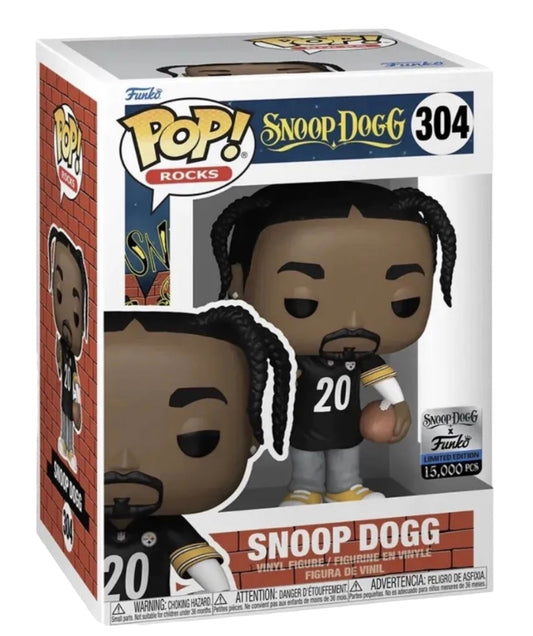 Snoop Dogg Exclusive Funko Black Steelers Jersey Vinyl Figure