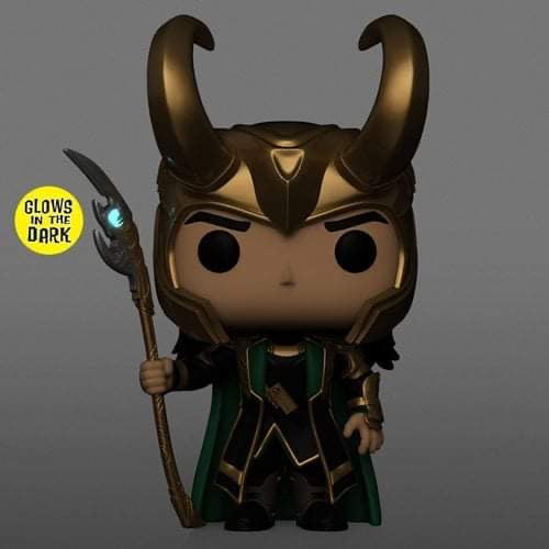 Avengers Loki with Scepter Pop! Vinyl Figure - EE Exclusive