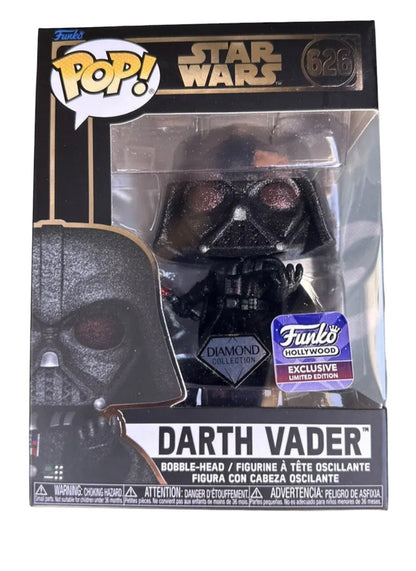 Star Wars Darth Vader #626 Diamond Collection (Funko Hollywood Exclusive)