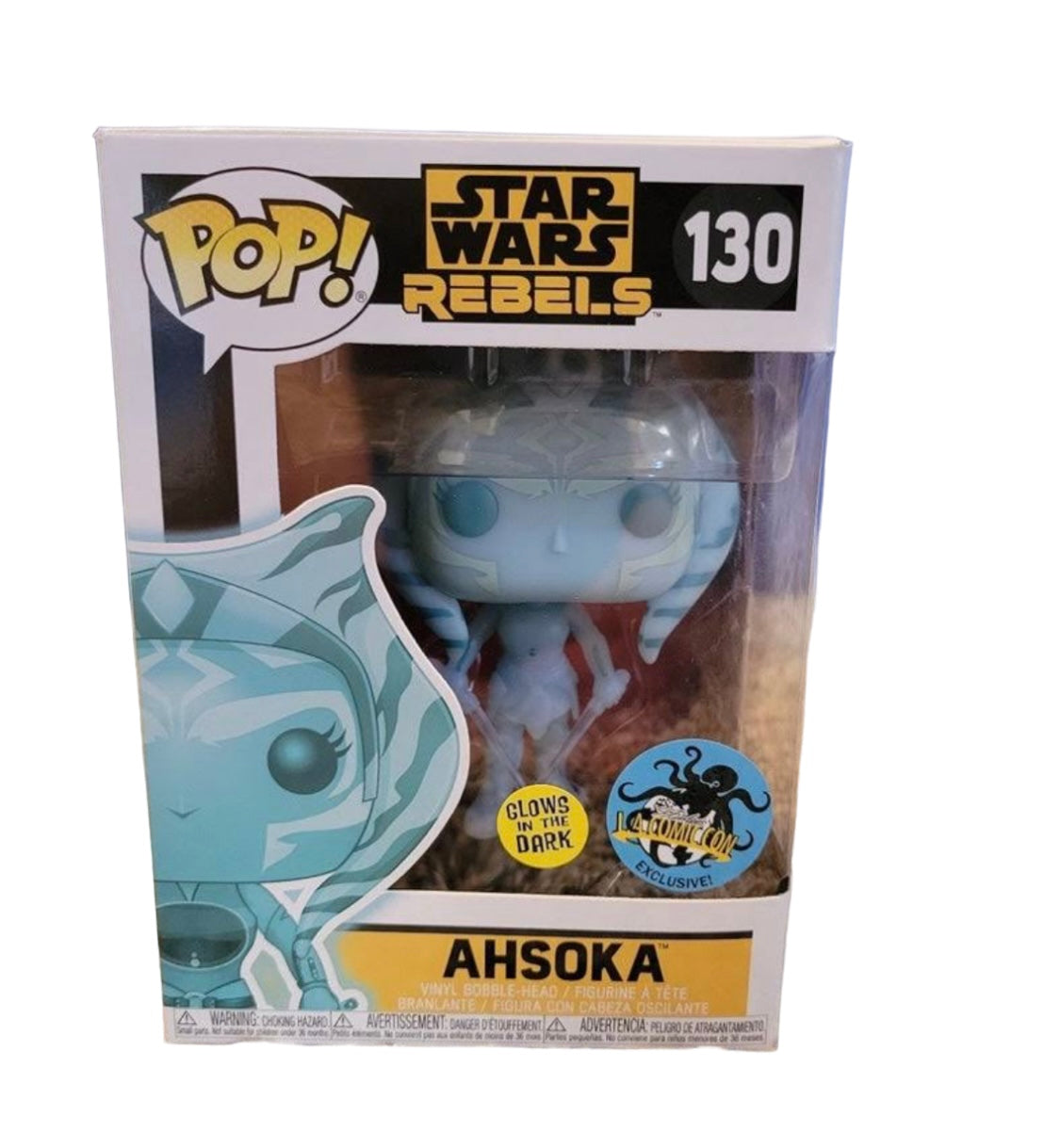 Star Wars Rebels Ahsoka Tano #130 Holographic Exclusive Funko Pop!