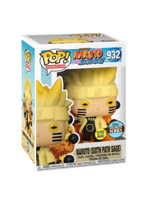 Naruto Shippuden Specialty Series - Naruto Sixth Path Sage Glow in the Dark Vinyl Figure