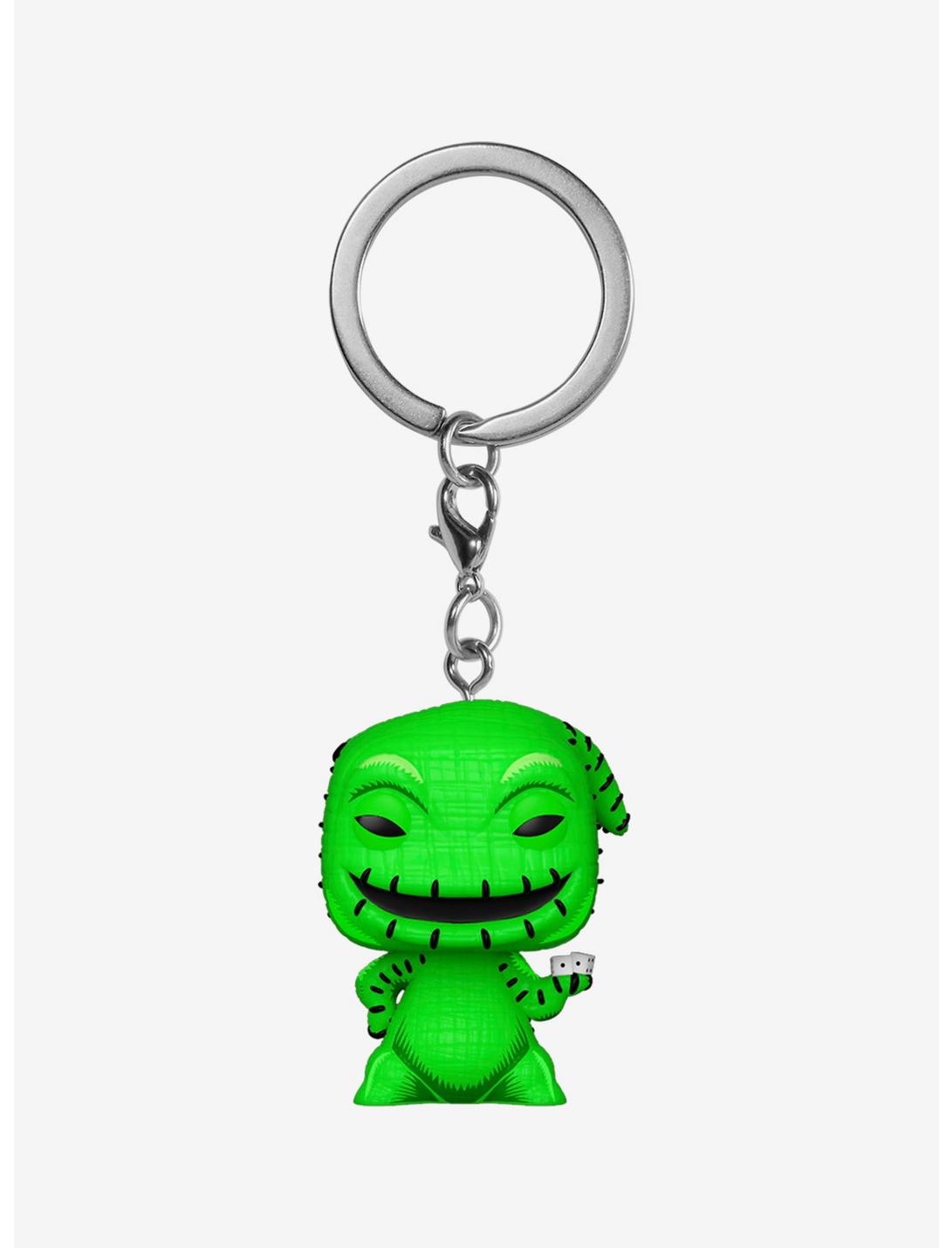 The Nightmare Before Christmas Oogie Boogie Black Light Vinyl Exclusive Funko Pocket Pop Key Chain