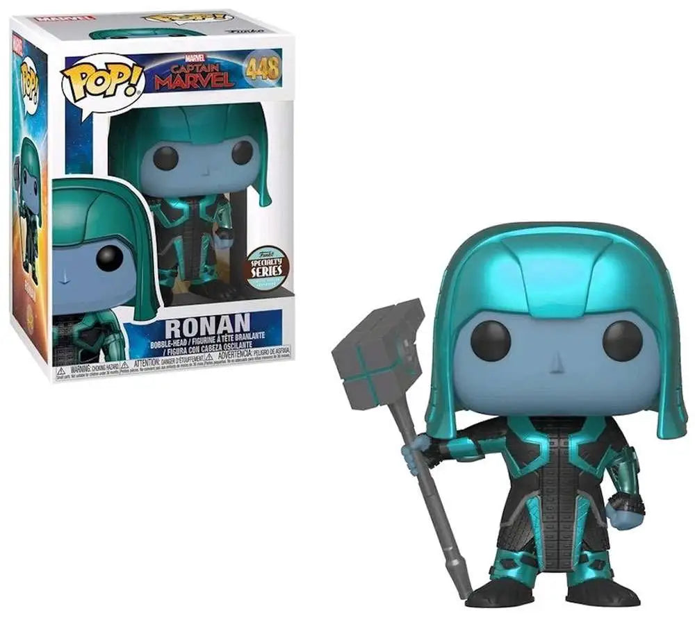 Funko Pop! Marvel: Captain Marvel – Ronan #448 Bobble-Head (Specialty Series)