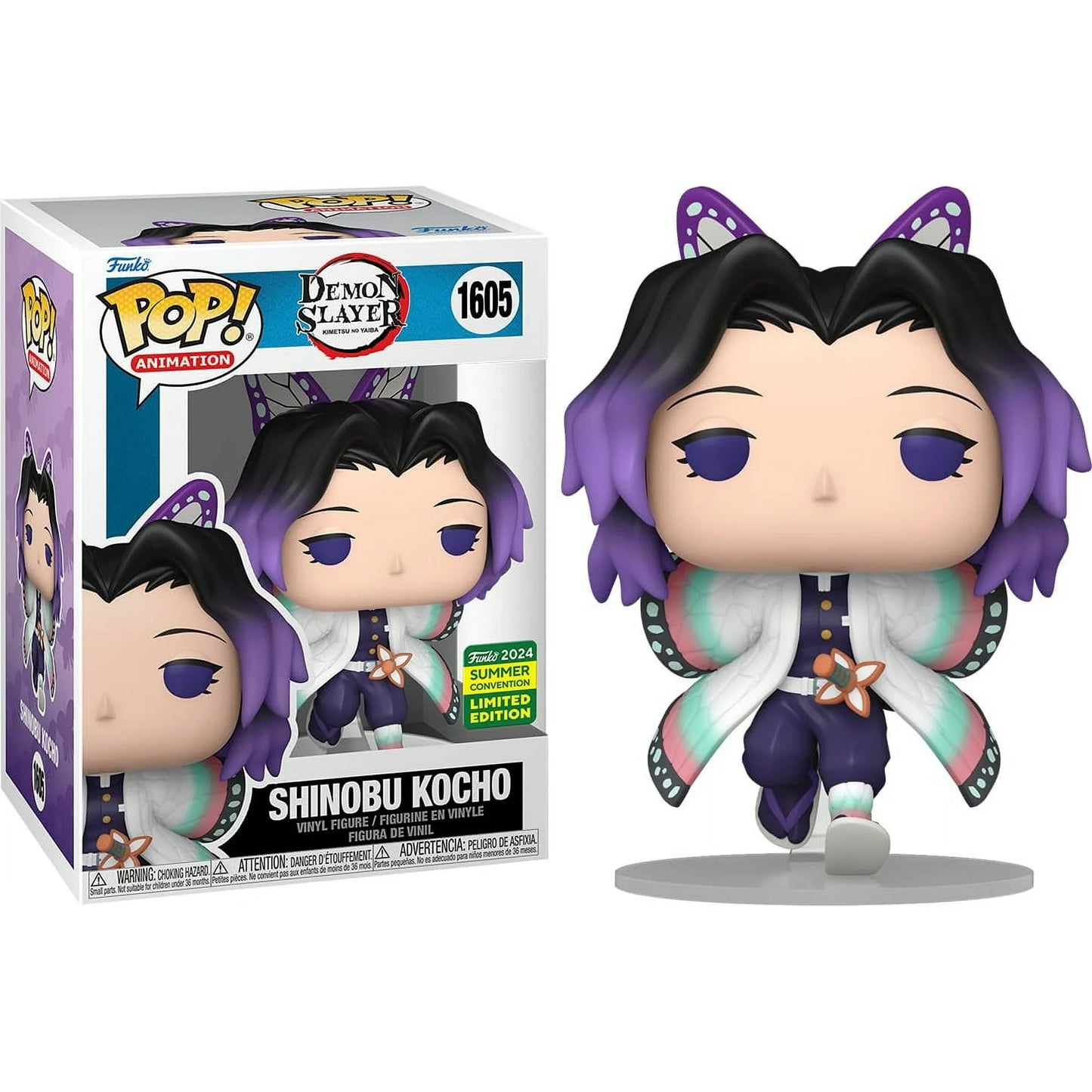 Demon Slayer Shinobu Kocho Shared Exclusive Vinyl Figure