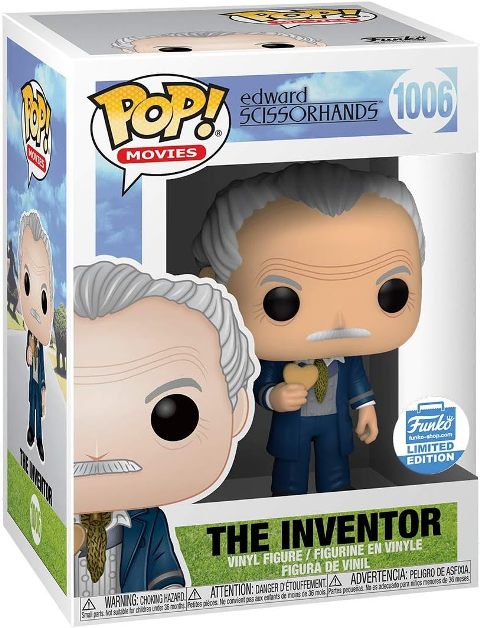 Movies Edward Scissorhands The Inventor Funko Shop Exclusive